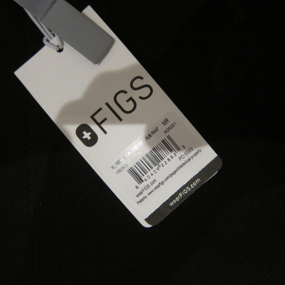FIGS BLACK SCRUB PANTS M - Picture 9 of 11